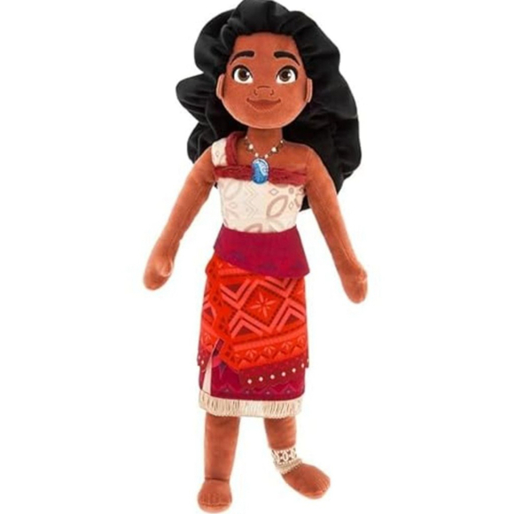 Disney Other - Girls Disney Moana 2 Plush Stuffed Animal One Size Brown Red